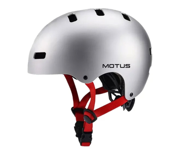 Motus Kask dziecięcy srebrny - M - 1526332 - zdjęcie